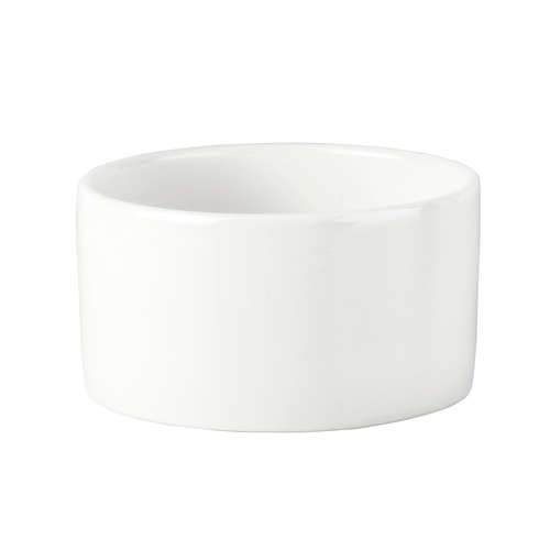 Mikasa Hospitality 5319453 Tendre White Bone China 4 oz. Ramekin - 3 Doz