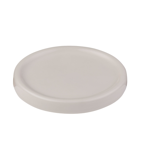 Mikasa Hospitality 5320442 ID Fine White Fine China 3.5" Dia. Mug Lid - 1 Doz