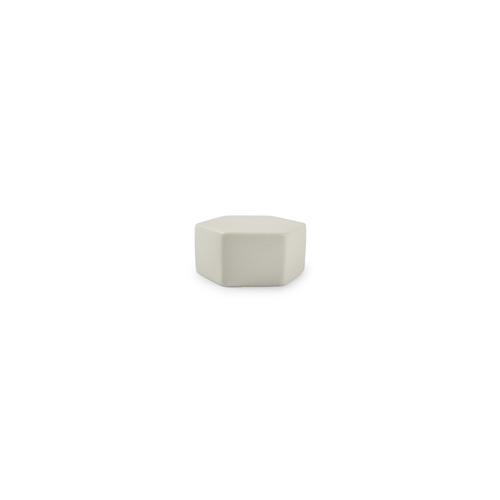 Mikasa Hospitality 5320792 Chic White Porcelain 3.15" x 2.95" x 1.57"H Platform Plate