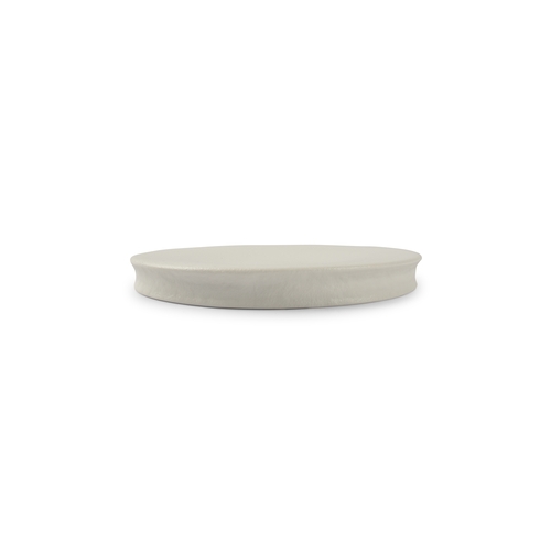 Mikasa Hospitality 5320803 Chic White Porcelain 8.66"x 8.66" x 0.79"H Platform Platter