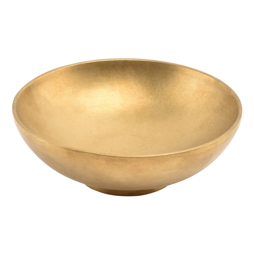 Mikasa Hospitality 5322276 F2D Stainless Steel 24.3 oz. Bowl w/ Gold Finish - 6 Each