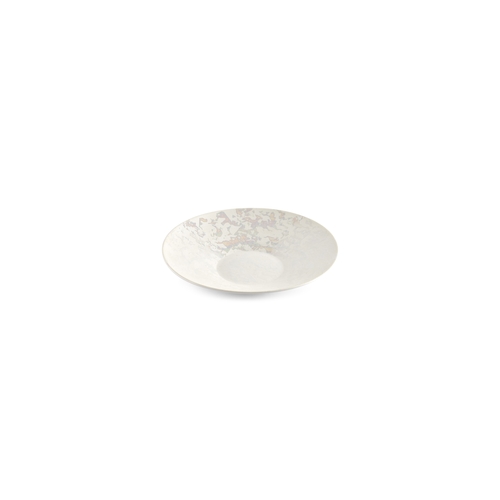 Mikasa Hospitality 5323023 Lustre White Porcelain 11.8 oz. Deep Plate - 4 Each