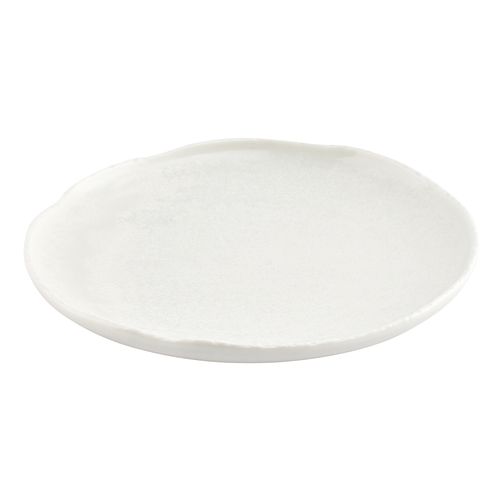 Mikasa Hospitality 5323255 F2D White Porcelain 8.1" Coupe Plate - 2 Doz