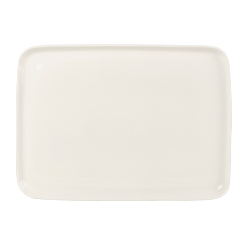Mikasa Hospitality 5324102 White Bone China 11" x 8" Platter - 16 Each