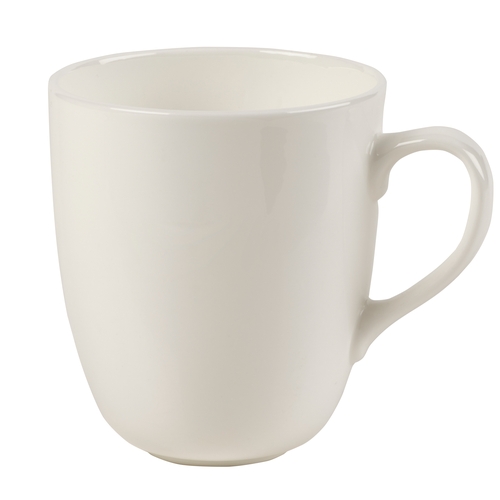 Mikasa Hospitality 5324107 White Bone China 13.5 oz. Mug - 16 Each