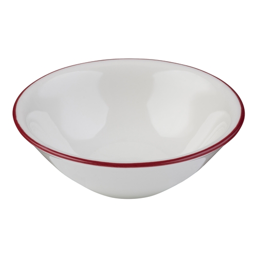 Mikasa Hospitality 5324889 ID Fine Modest Maroon Fine China 14.2 oz. Bowl - 1 Doz