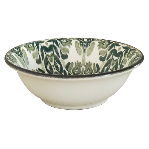 Mikasa Hospitality 5327564 1972 Seville Green Vitrified Stoneware 11.5 oz. Coupe Bowl
