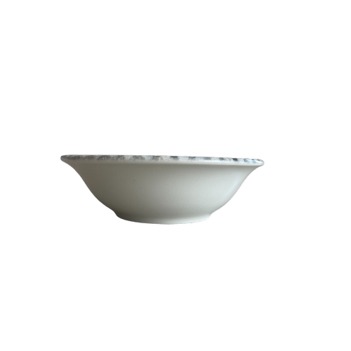 Mikasa Hospitality 5327572 1972 Granada Grey Vitrified Stoneware 11.5 oz. Coupe Bowl