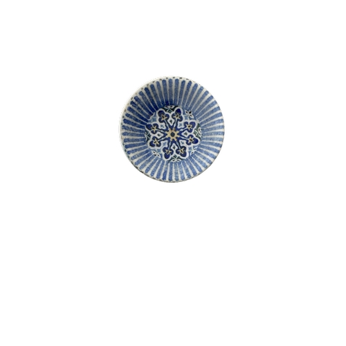 Mikasa Hospitality 5327575 1972 Cordoba Blue Vitrified Stoneware 16.9 oz. Coupe Bowl