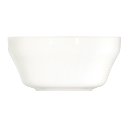 Mikasa Hospitality 5337136 ID Fine White Fine China 7.1 oz. Coupe Bowl - 1 Doz