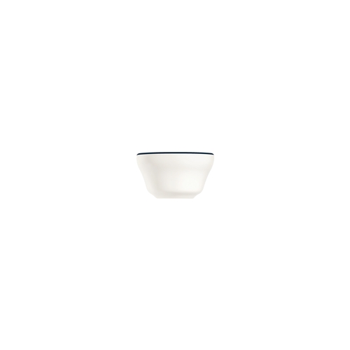 Mikasa Hospitality 5337497 ID Fine Modest Navy Fine China 7.1 oz. Bowl - 1 Doz