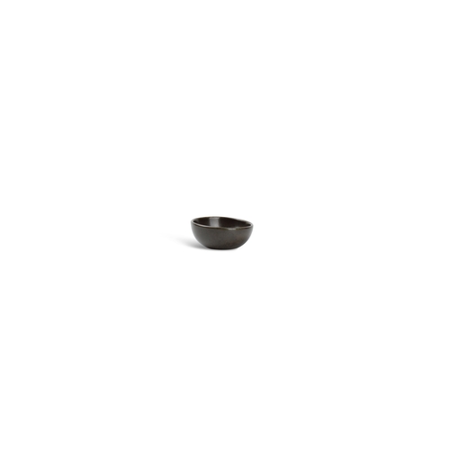 Mikasa Hospitality 5341133 F2D Ceres Black Porcelain 2.4 oz. Bowl - 1 Doz
