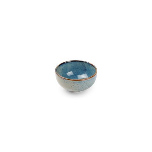 Mikasa Hospitality 5345001 F2D Nova Blue Porcelain 13.5 oz. Bowl - 3 Doz