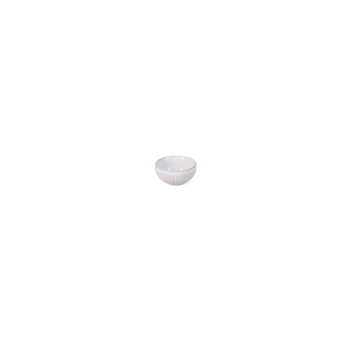 Mikasa Hospitality 5349987 F2D White Brass Porcelain 4.4 oz. Bowl - 2 Doz