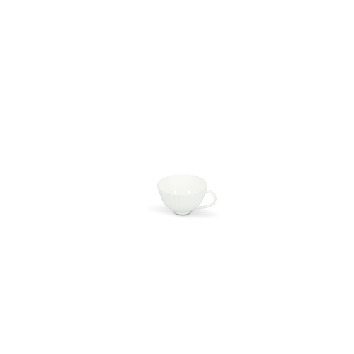Mikasa Hospitality 5350198 White Bloom Bone China 8.4 oz. Cup - 4 Each