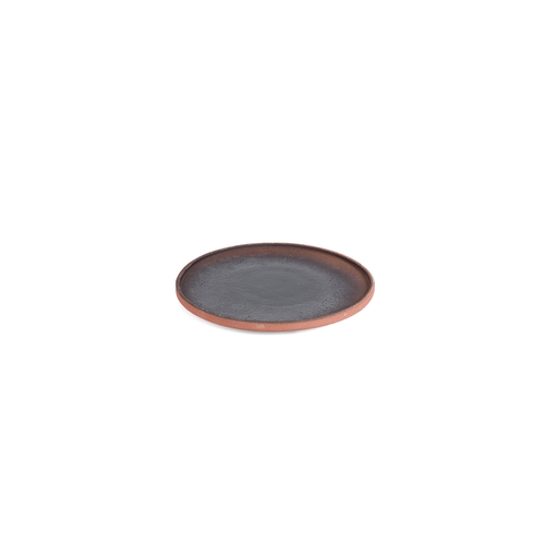 Mikasa Hospitality 5351293 Ash Ferro Porcelain 10.2" Dia. Plate - 4 Each