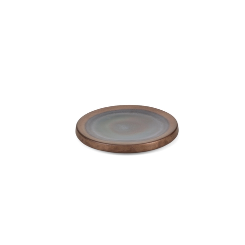Mikasa Hospitality 5351362 Gold Cone Porcelain 11.2" Dia. Plate - 4 Each