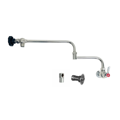Fisher 54119 Wall-Mount Pot Sink Faucet w/ 5.0 GPM Aerator