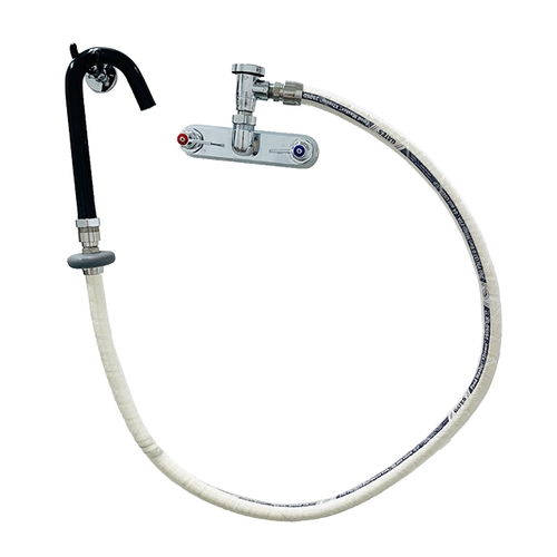 Fisher 5440 3/4"x 72"Hose w/ 8"Backsplash Control Valve & Vacuum Breaker