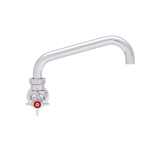 Fisher 5712 Wall Mount Single 10" Swing Spout Faucet w/ Lever Handle