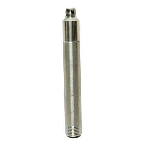 Fisher 61336 1/2" Male x 1/4" Male x 6" 304 Stainless Steel Nipple