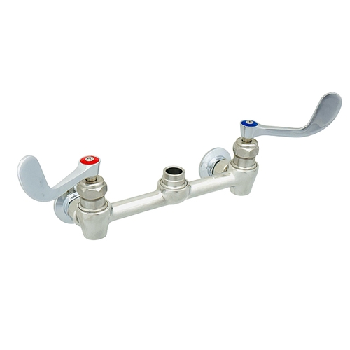 Fisher 61557 8" Backsplash Control Valve w/ Swivel Stems & Outlet