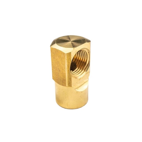 Fisher 64211 1/2" Brass Close Elbow - 2 Each