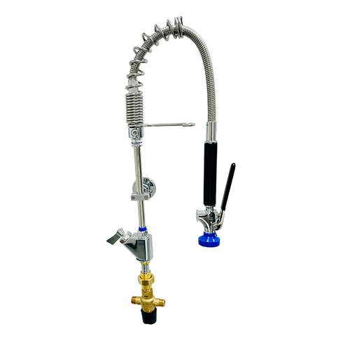 Fisher 70100 Single Deck-Mount Low-Profile Spring Pre-Rinse Assembly