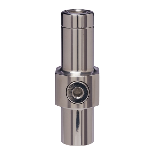 Fisher 72813 Hose-to-Pipe Stainless Steel Chemical Tee Adapter