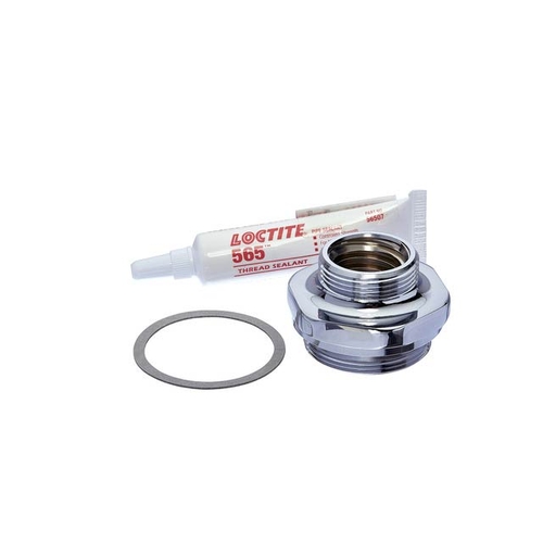 Fisher 73570 Chrome-Plated Brass 3/4" Right-Hand Stem Adapter