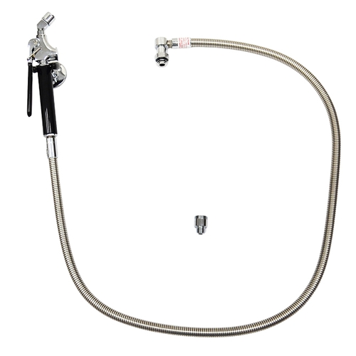 Fisher 75576 Glass Filler Unit w/ 96" Food Grade Hose & Swivel Elbow