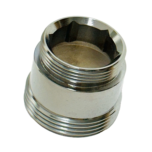Fisher 75710 DrainKing Chrome-Plated Brass Overflow Adapter