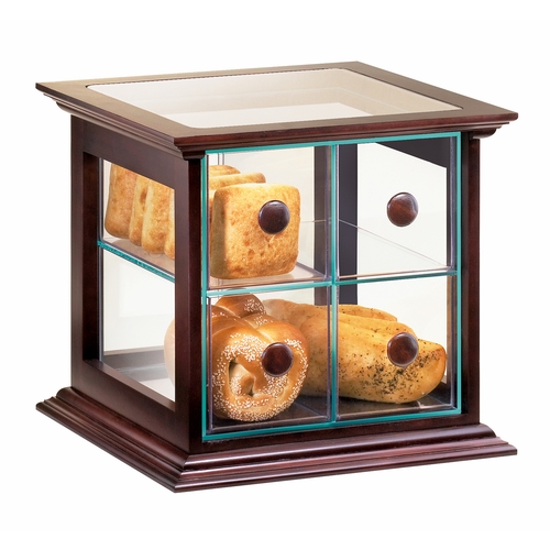 Cal-Mil 813-52 Westport 16.5" x 15" x 15.75" Clear 2-Tier Display Case