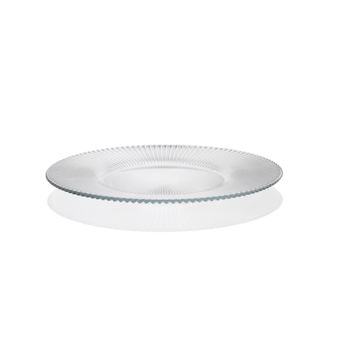Mikasa Hospitality 8869-1 Ardacam Aria Clear Glass 11" Dia. Plate - 18 Each