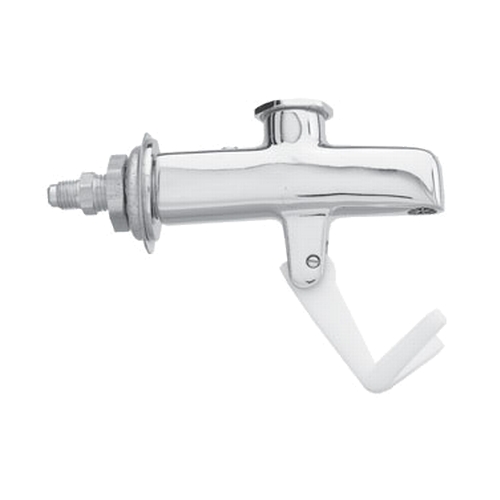 Fisher 9033 Wall Mount Push-Back Glass Filler Faucet w/ Flange