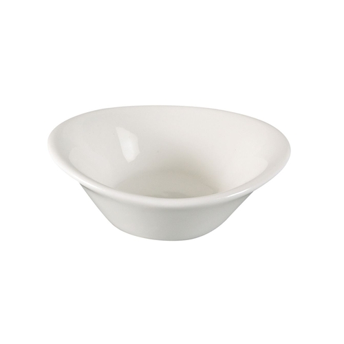 Yanco China AC-006 Abco Super White Porcelain 2 oz. 3" dia. Jelly Dish - 6 Doz