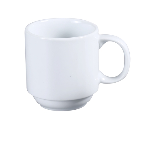 Yanco China AC-12-P Abco Super White Porcelain 12 oz. Prime Mug - 3 Doz