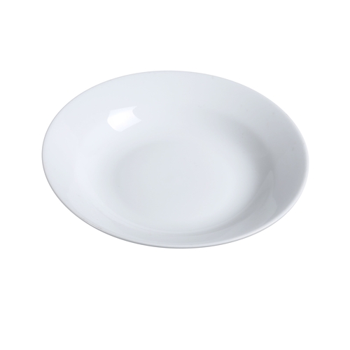 Yanco China AC-3 Abco Super White Porcelain 10 oz. 9" dia. Soup Plate - 2 Doz