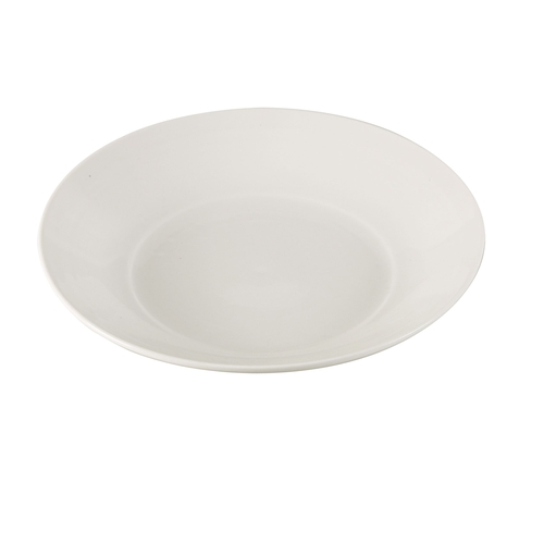 Yanco China AC-413 Abco Super White Porcelain 13" dia. Salad Plate - 1 Doz