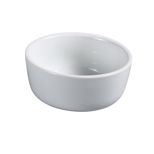 Yanco China AC-95-J Abco Super White Porcelain 9.5 oz. Jung Bowl - 3 Doz