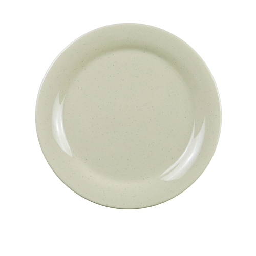 Yanco China AD-107 Ardis Beige Melamine 7.25" dia. Dinner Plate - 4 Doz