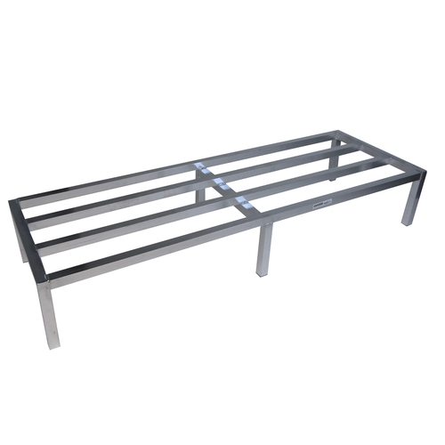 Channel Manufacturing ADE2472 72" x 24" Aluminum Tubular Dunnage Rack