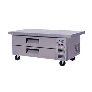 Atosa MGF8452GR 60" Single Section Extended Top Stainless Steel Chef Base