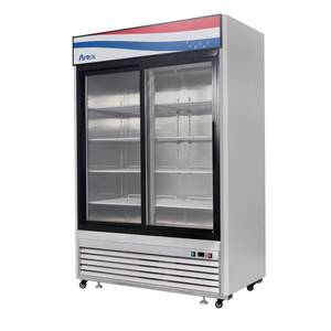 Atosa MCF8709GR 45 cu ft Double Section Refrigerated Merchandiser