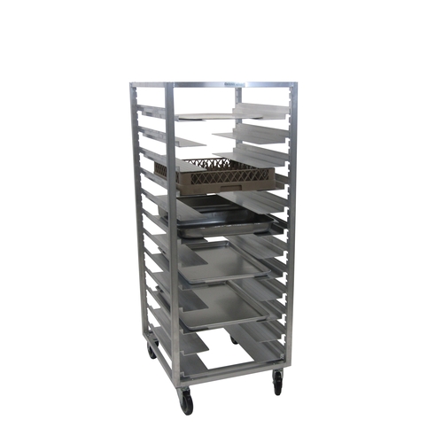 Channel Manufacturing AUR-12 25.5" x 25.5" x 64" Aluminum Pan Rack w/ 1.5" Spacing