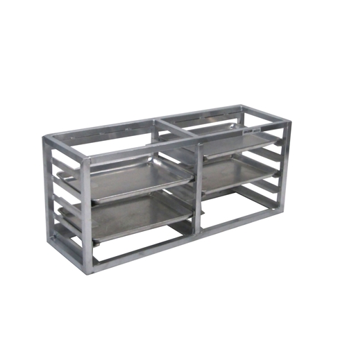 Channel Manufacturing AWM-10 40" x 13" Aluminum Wall Mount Bun Pan Rack w/ 3" Spacing