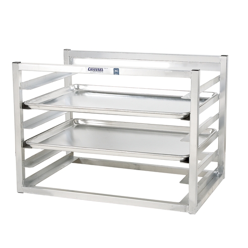 Channel Manufacturing AWM-5 20.5" x 13" Aluminum Wall Mount Bun Pan Rack w/ 3" Spacing