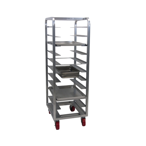 Channel Manufacturing AXD-UTR-11 21" x 26" Heavy-Duty Aluminum Food Pan Rack w/ 5" Spacing