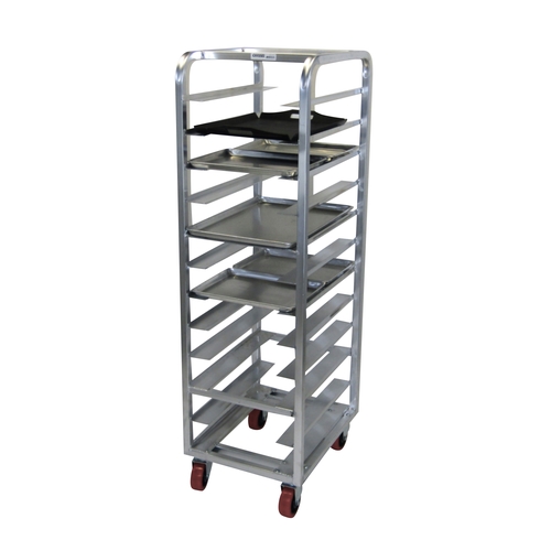 Channel Manufacturing AXD-UTR-12 21" x 26" Heavy-Duty Aluminum Food Pan Rack w/ 5" Spacing