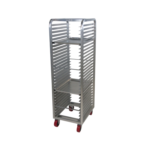 Channel Manufacturing AXD1830 22" x 26" Heavy-Duty Aluminum Bun Pan Rack w/ 2" Spacing
